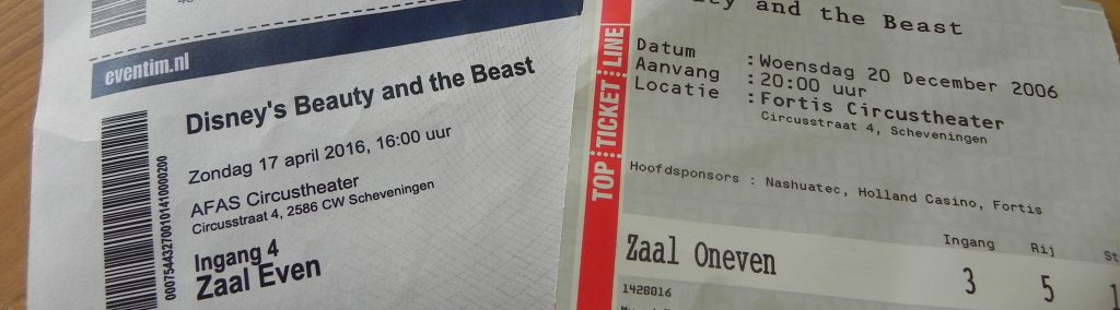 Beauty and the Beast, musical ,blog, circustheater, lifestyleblog, La Log