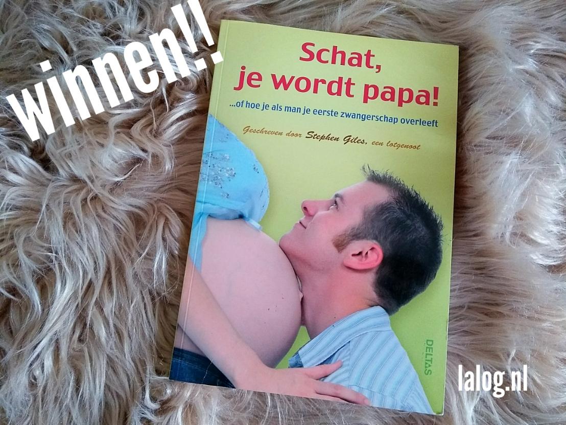 Winnen voor aanstaande vaders: boek “Schat, je wordt papa!” (gesloten)